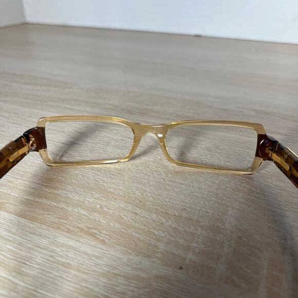 Chanel 3064-B c.756 Eyeglasses Translucent Beige Brown Frames 51-17-135 Italy - Picture 5 of 12